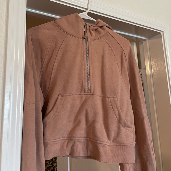 lululemon athletica Tops - Lululemon oversized scuba half zip hoodie size xs / s